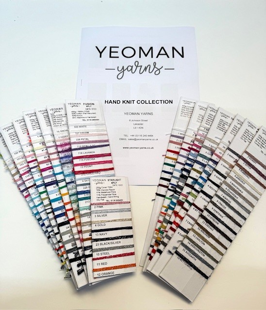 Hand Knitting Shadecard Pack