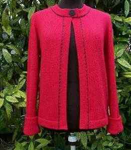 Jacket with Turn Back Cuffs Pattern