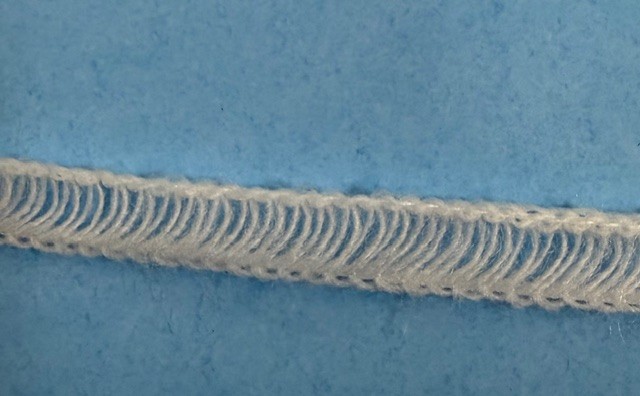 Cream Ladder yarn 80% Acrylic 20% Polyester - approx. 800gms - Image 2